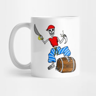 Pirate Skeleton Mug